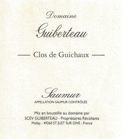 Guiberteau 'Clos de Guichaux' Saumur