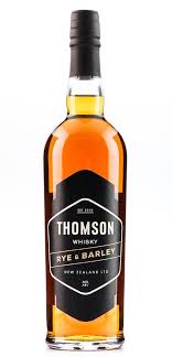 Thomson 'Rye and Barley' Malt NZ Whisky 700ml