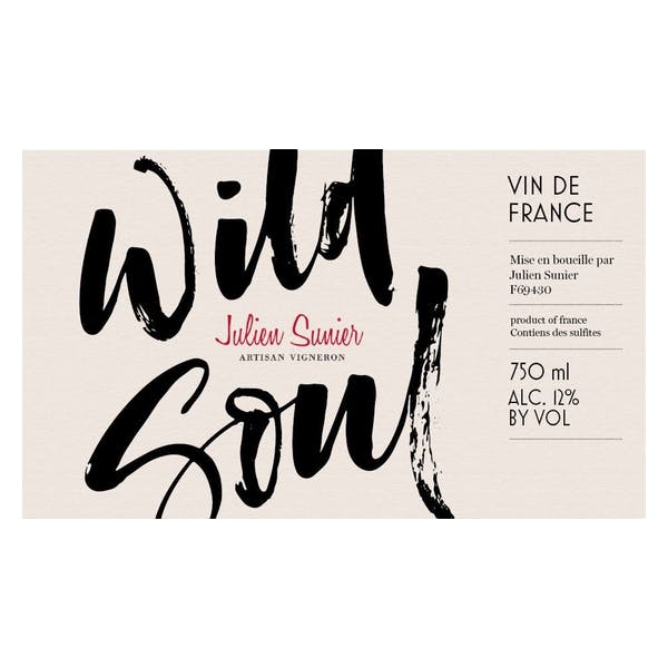 Julien Sunier Wild Soul Beaujolais-Villages 2018
