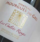 Mourgues du Gres 'Galets Rouge' Costieres de Nimes