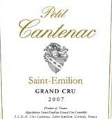 Petit Cantenac 2022 - St Emilion Grand Cru
