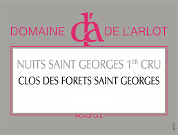 De L'Arlot Nuits Saint Georges 1er Cru Clos Forets 2020