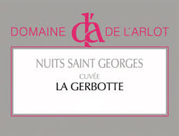 DE L'Arlot Nuits Saint Georges Gerbotte 2020