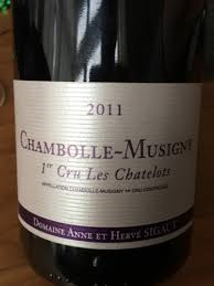 Sigaut Chambolle Musigny 1er Cru Les Chatelots 2017