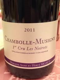 Sigaut Chambolle Musigny 1er Cru Les Noirots 2017