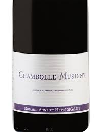 Sigaut Chambolle Musigny 2017
